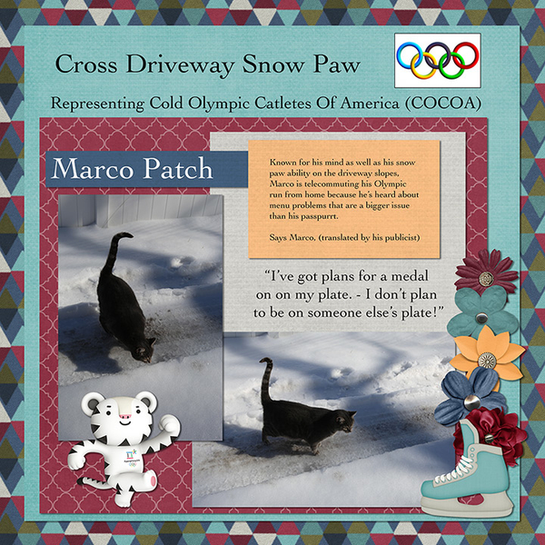 2018 Winter Cat Olympics Page 2