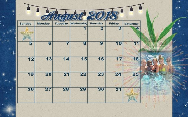 201808 Calendar