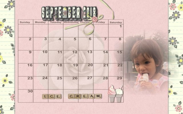 201809 Calendar