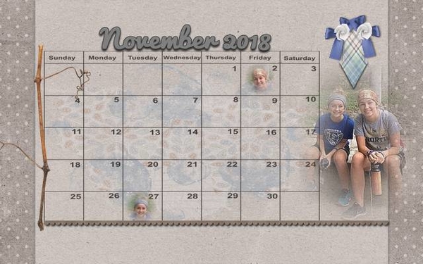 201811 Calendar