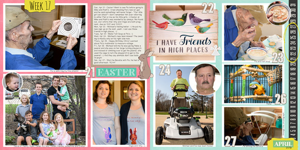 2019-04 April Project 52 weekly