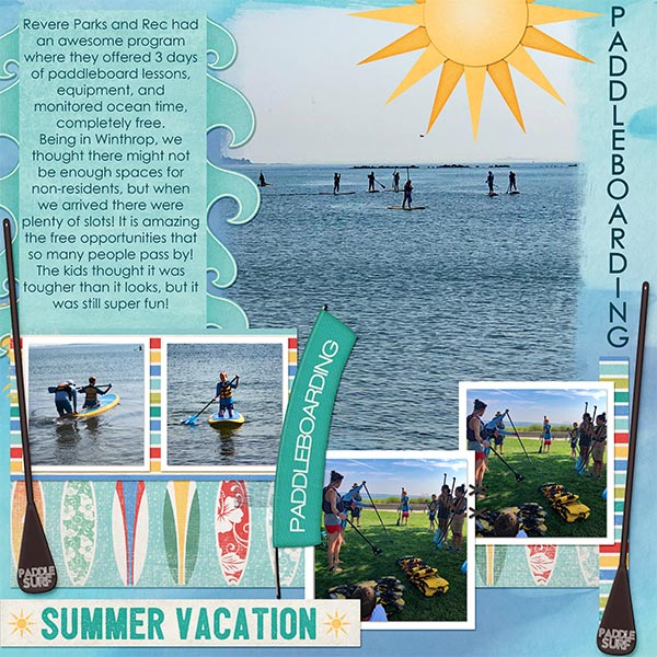 2019 07 Paddleboarding