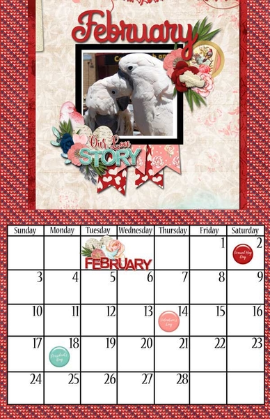2019-Calendar-February