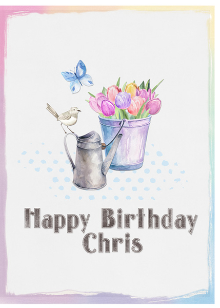 2019 Chris Birthday Card