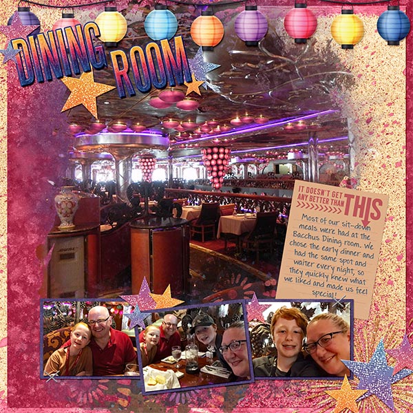 2019 Cruise Dining