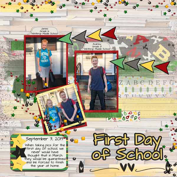 2019 First Day of School