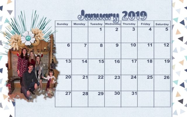 201901 Calendar
