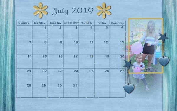 201907 Calendar