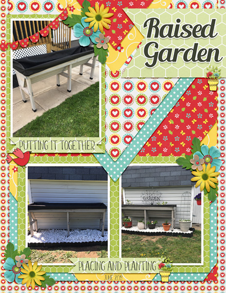 2020 April Challenge - Raised Garden