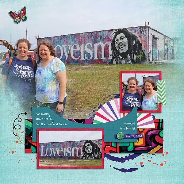 2020 Sisters Trip - Miami Graffiti 1