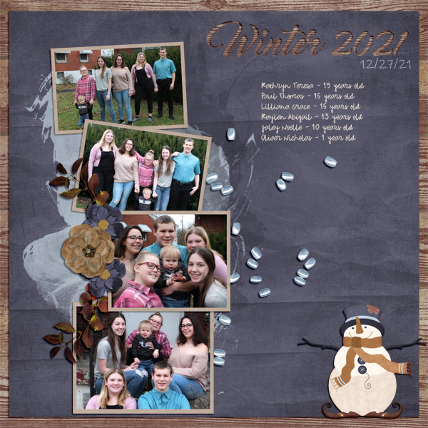 2021 Christmas Pictures - Cousins