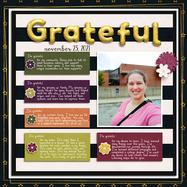 2021 Grateful List