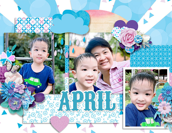 2021 Quickpage calendars - April alt