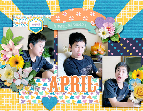 2021 Quickpage calendars - April