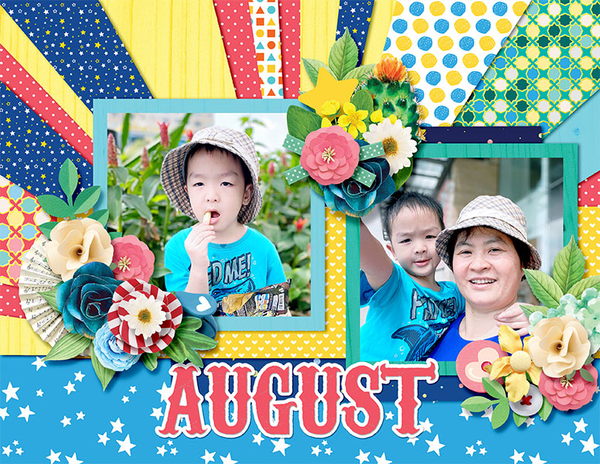 2021 Quickpage calendars - August alt