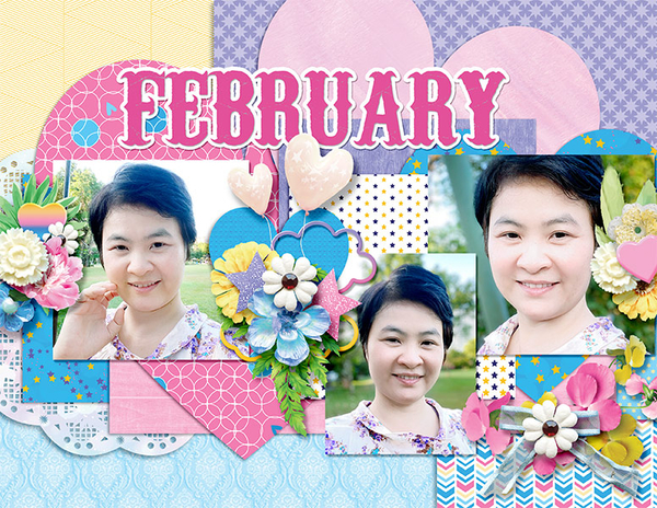 2021 Quickpage calendars - February