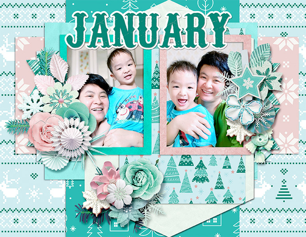 2021 Quickpage calendars - January