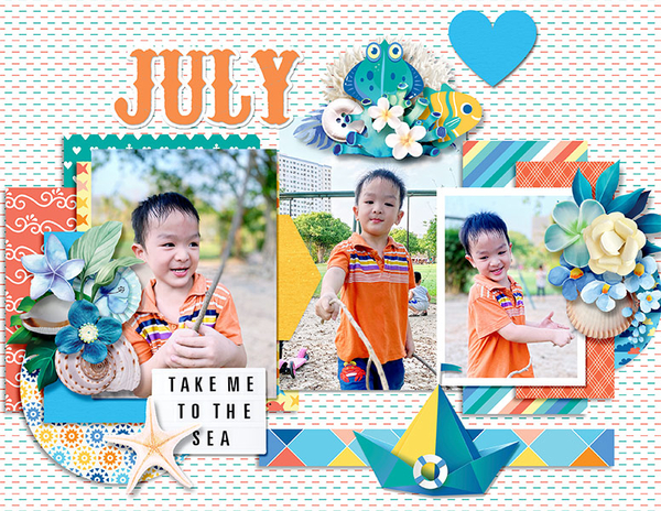 2021 Quickpage calendars - July