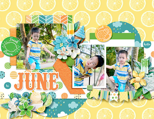 2021 Quickpage calendars - June