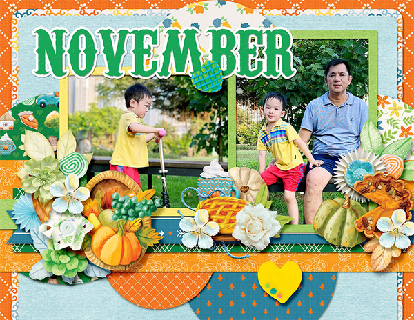 2021 Quickpage calendars - November