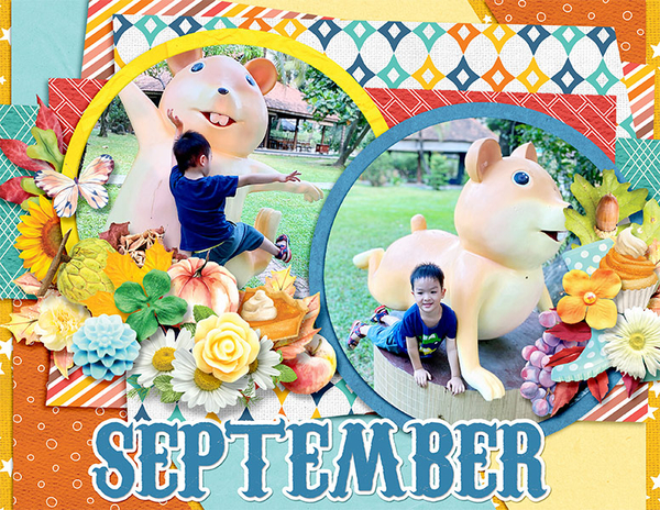 2021 Quickpage calendars - September