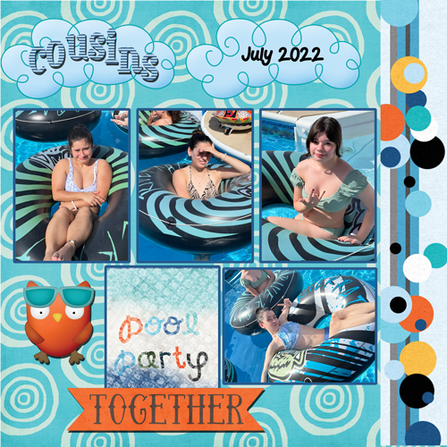 2022-07 Cousins in Pool