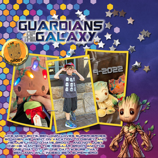 2022 09 Benjamin and Groot
