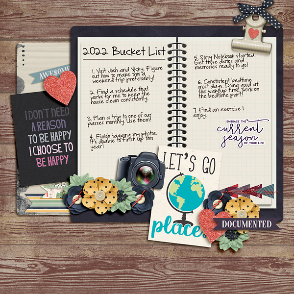2022 Bucket List