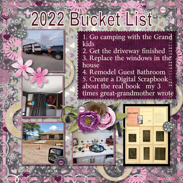 2022 Bucket List