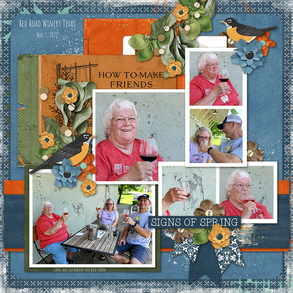 2022 May Template Bundle- kit Bird Song