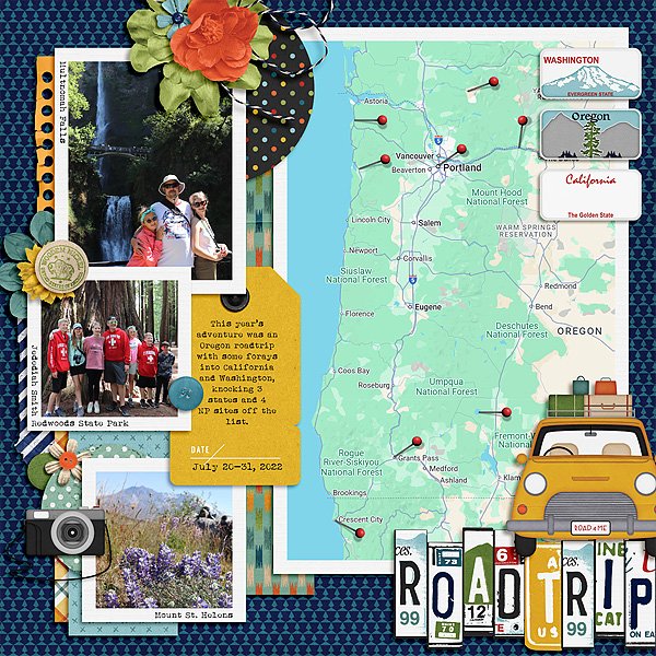 2022 Oregon Vacation - Cover Page