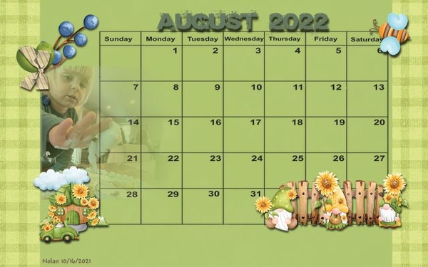 202208 Calendar