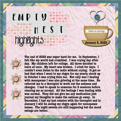 2023-01-02 Empty Nest Journaling 2022