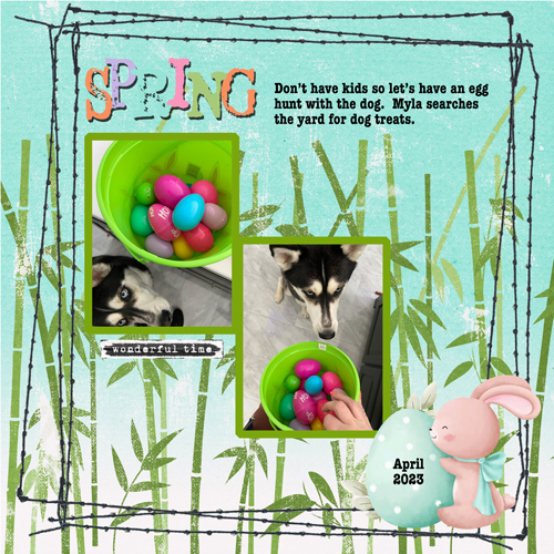 2023-04 Myla Egg Hunt