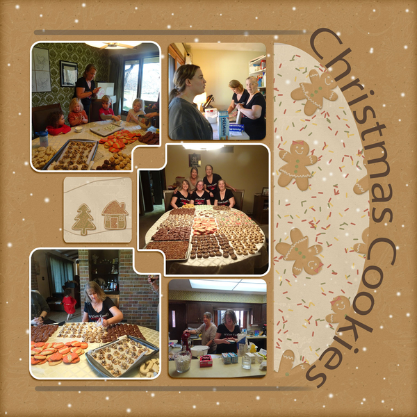 2023 Christmas cookie baking