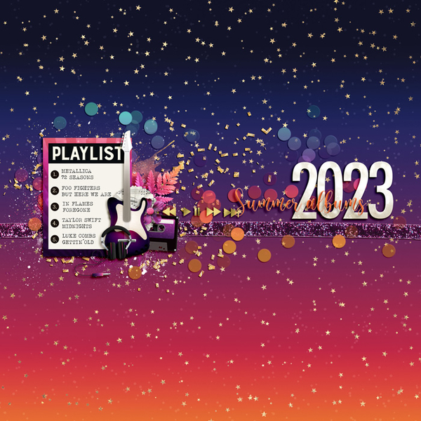 2023 Summer album playlist