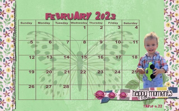 202302 Calendar