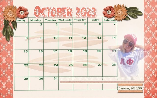 202310 Calendar
