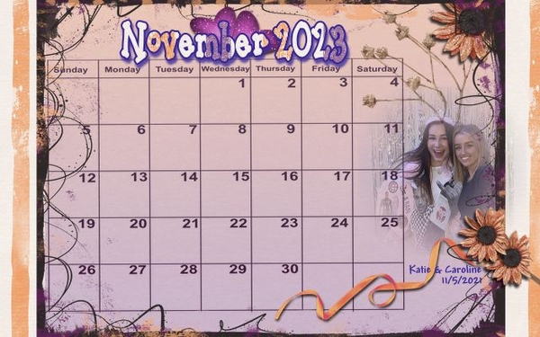 202311 Calendar