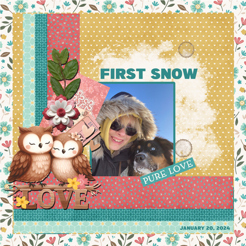 2024-01-20 Mojo first snow