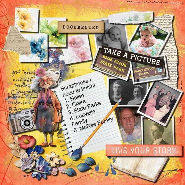 2024 08 Everyday Memories Challenge