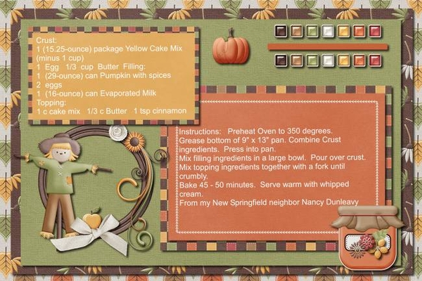 2024 10 Recipe Card Challenge