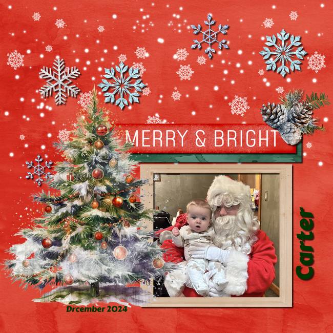 2024 12 Carter with Santa