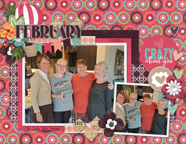 2024 Calendar Pages from Designs by Connie Prince