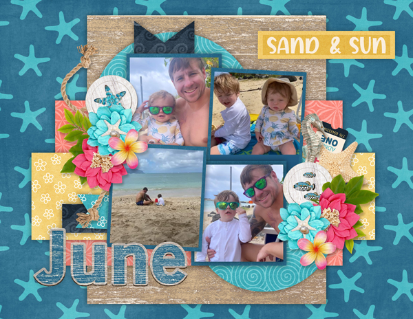 2024 Calendar Temp #8 with Ocean View-Connie Prince
