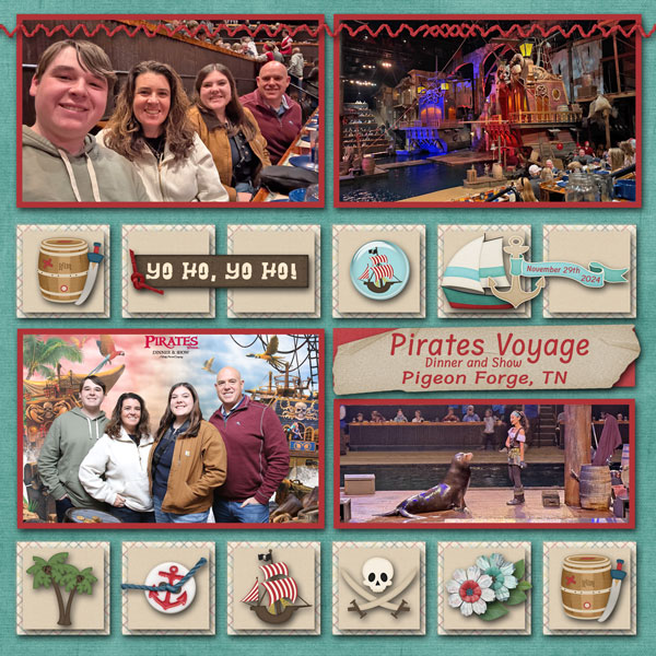 2024 December Template Challenge #1 with Scrapbookcrazy Creations