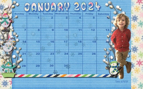 202401 Calendar