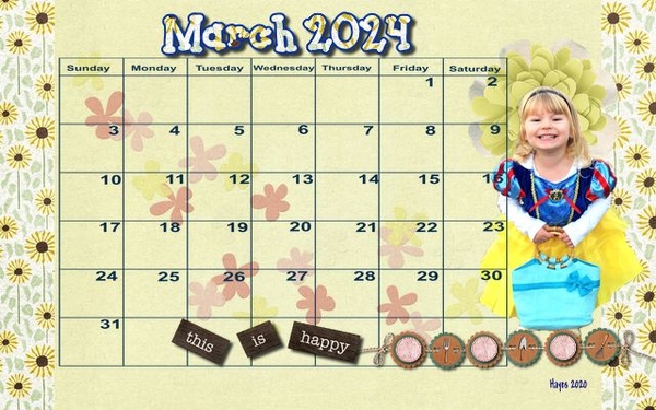 202403 Calendar