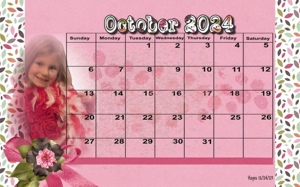 202410 Calendar