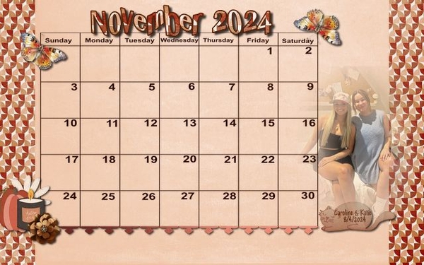 202411 Calendar
